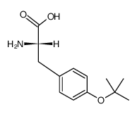 H-tyrosine(t-Bu)-OH结构式