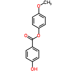 4-Methoxyphenyl 4-hydroxybenzoate structure