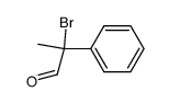 2-bromo-2-phenylpropanal Structure