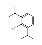 [2,6-di(propan-2-yl)phenyl]phosphane结构式