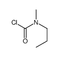 Carbamic chloride, Methylpropyl- Structure