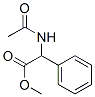2-(Acetylamino)-2-phenylacetic acid methyl ester结构式