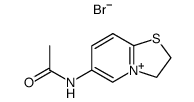 6-acetylamino-2,3-dihydro-thiazolo[3,2-a]pyridinylium, bromide Structure