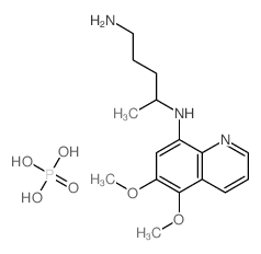 N^2-(5,6-Dimethoxy-8-quinolinyl)-2,4-pentanediamine结构式