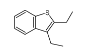 2,3-diethylbenzo[b]thiophene structure