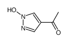 Ethanone, 1-(1-hydroxy-1H-pyrazol-4-yl)- (9CI)结构式