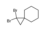 1,1-Dibromospiro[2,5]octan结构式