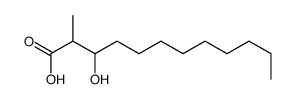 3-hydroxy-2-methyldodecanoic acid结构式