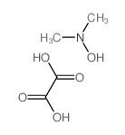 N,N-dimethylhydroxylamine; oxalic acid结构式