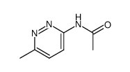 N-(6-methyl-pyridazin-3-yl)-acetamide Structure