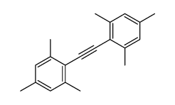 1,3,5-trimethyl-2-[2-(2,4,6-trimethylphenyl)ethynyl]benzene Structure