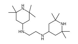 N,N'-bis(2,2,6,6-tetramethyl-4-piperidyl)ethylenediamine结构式