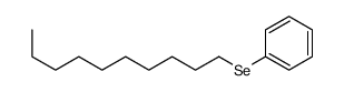 decylselanylbenzene Structure