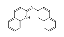 N-naphthalen-2-ylquinolin-2-amine结构式