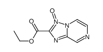 ethyl 3-oxido-[1,2,4]triazolo[1,5-a]pyrazin-3-ium-2-carboxylate Structure