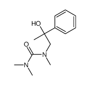 1-(2-hydroxy-2-phenylpropyl)-1,3,3-trimethylurea结构式