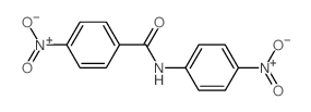 Benzamide,4-nitro-N-(4-nitrophenyl)- Structure
