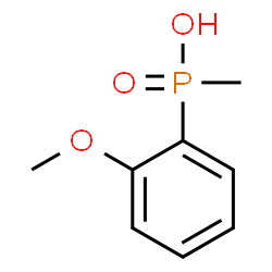(2-Methoxyphenyl)methylphosphinic acid Structure