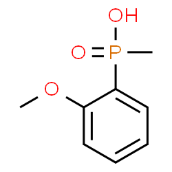 (2-Methoxyphenyl)methylphosphinic acid structure