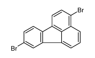 3,8-dibromofluoranthene结构式