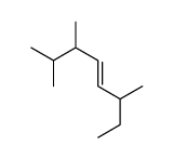 2,3,6-Trimethyl-4-octene结构式