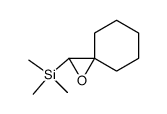 trimethyl(1-oxaspiro[2.5]octan-2-yl)silane结构式