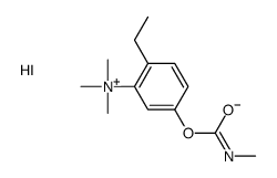 [2-ethyl-5-(methylcarbamoyloxy)phenyl]-trimethylazanium,iodide Structure