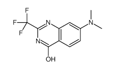 7-(dimethylamino)-2-(trifluoromethyl)-1H-quinazolin-4-one Structure