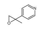 4-(2-methyloxiran-2-yl)pyridine Structure