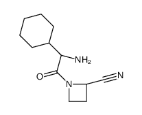 (2S)-1-[(2S)-2-amino-2-cyclohexylacetyl]azetidine-2-carbonitrile Structure