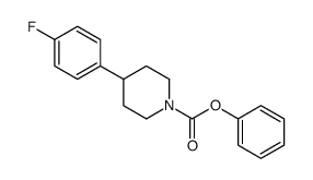 phenyl 4-(4-fluorophenyl)piperidine-1-carboxylate Structure