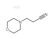 3-吗啉-4-丙腈结构式