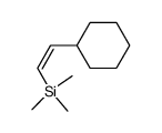 (Z)-(2-Cyclohexylethenyl)-trimethylsilane Structure