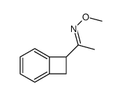 Bicyclo[4.2.0]octa-1,3,5-trien-7-yl(methyl) ketone O-methyl oxime结构式