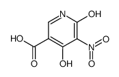 3-Pyridinecarboxylicacid,1,6-dihydro-4-hydroxy-5-nitro-6-oxo-(9CI) Structure
