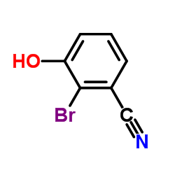 2-Bromo-3-hydroxybenzonitrile structure