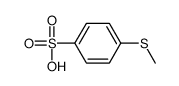 4-(甲基硫基)苯磺酸结构式