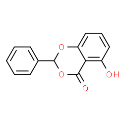 4H-1,3-Benzodioxin-4-one,5-hydroxy-2-phenyl-(9CI) structure