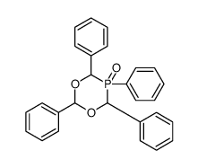 2,4,5,6-tetraphenyl-1,3,5λ5-dioxaphosphinane 5-oxide Structure