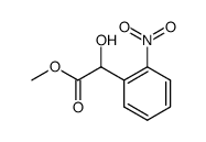 hydroxy-(2-nitro-phenyl)-acetic acid methyl ester结构式