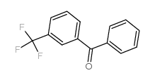 3-(trifluoromethyl)benzophenone structure