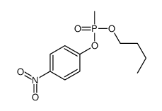 1-[butoxy(methyl)phosphoryl]oxy-4-nitrobenzene结构式