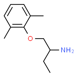 2-Butanamine,1-(2,6-dimethylphenoxy)-(9CI) Structure