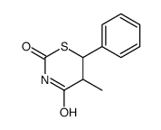 5-methyl-6-phenyl-1,3-thiazinane-2,4-dione结构式