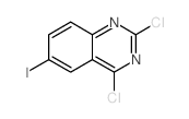 2,4-dichloro-6-iodoquinazoline Structure
