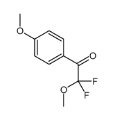 Ethanone, 2,2-difluoro-2-methoxy-1-(4-methoxyphenyl)- (9CI) Structure
