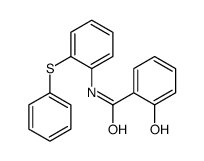 2-hydroxy-N-(2-phenylsulfanylphenyl)benzamide Structure
