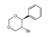 trans-5-bromo-4-phenyl-[1,3]dioxane结构式