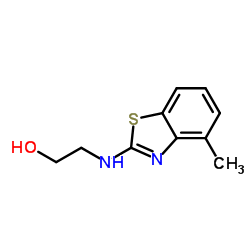 Ethanol, 2-[(4-methyl-2-benzothiazolyl)amino]- (9CI)结构式
