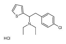 2-Thenylamine, alpha-(p-chlorobenzyl)-N,N-diethyl-, hydrochloride picture